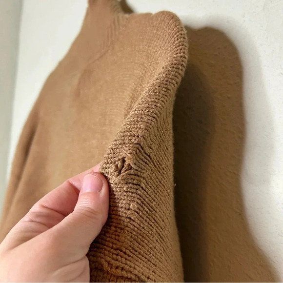 Maeve (Anthropologie) Camel Oversized Sweater Small - Picture 8 of 8